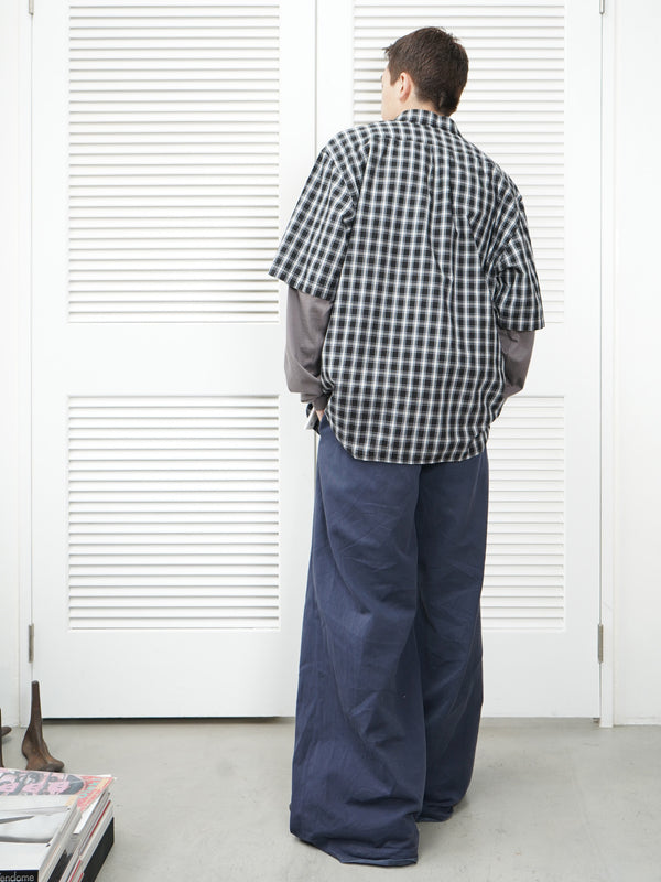 "SUPREME" -Check Pattern S/S Shirts-