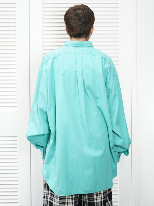 90's "Ralph Lauren" -"BLAKE" Cotton B.D. Shirt-
