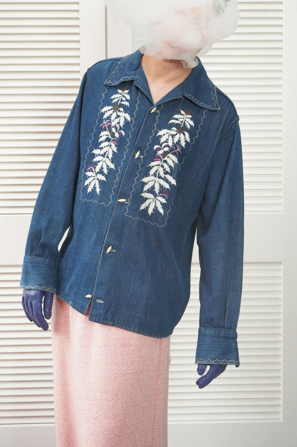 "MADE IN MEXICO" -Embroidery Shirts-