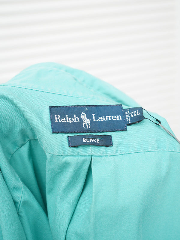 90's "Ralph Lauren" -"BLAKE" Cotton B.D. Shirt-