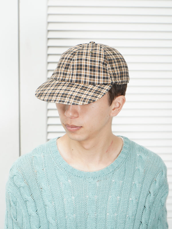 2000's "GAP" -Check Pattern 6Panel Cap-