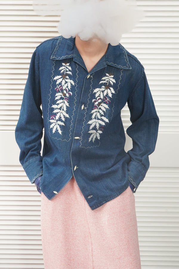 "MADE IN MEXICO" -Embroidery Shirts-