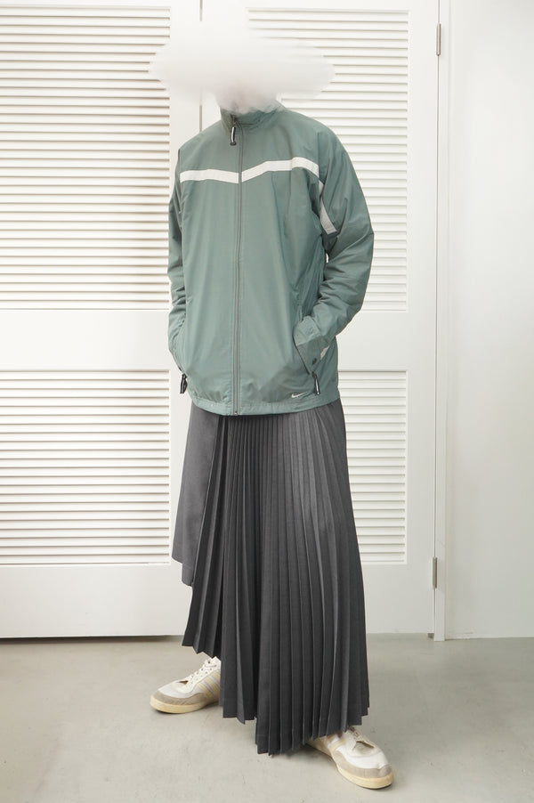"NIKE" -Line Design Zip Jacket-