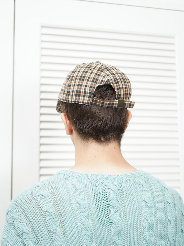 2000's "GAP" -Check Pattern 6Panel Cap-