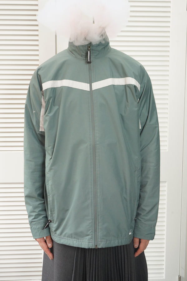 "NIKE" -Line Design Zip Jacket-