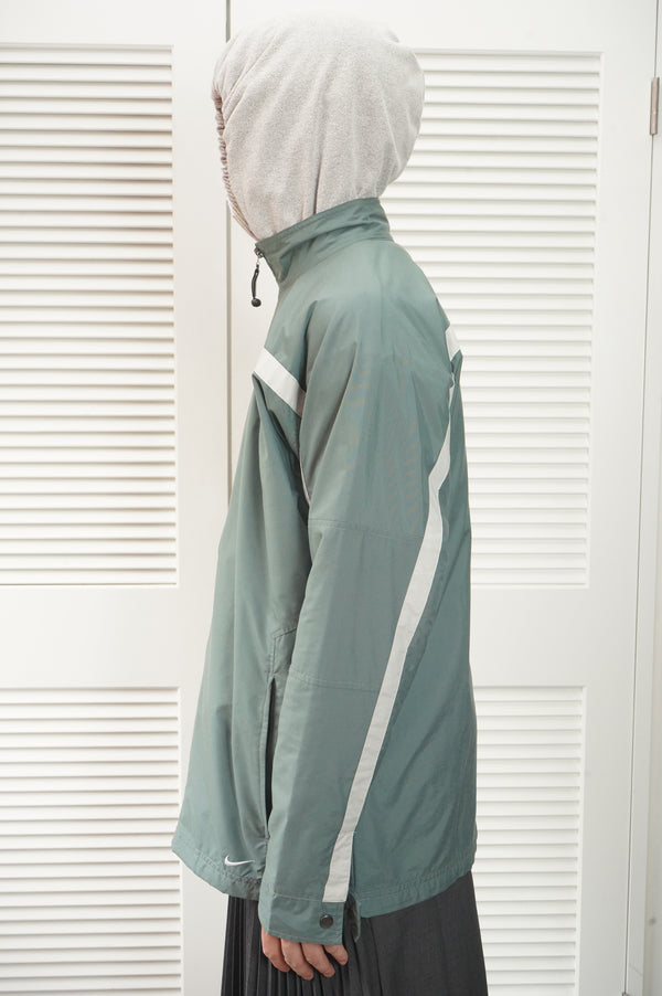 "NIKE" -Line Design Zip Jacket-