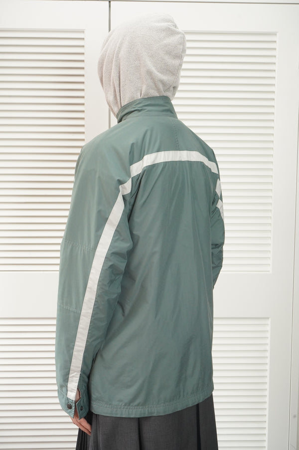 "NIKE" -Line Design Zip Jacket-