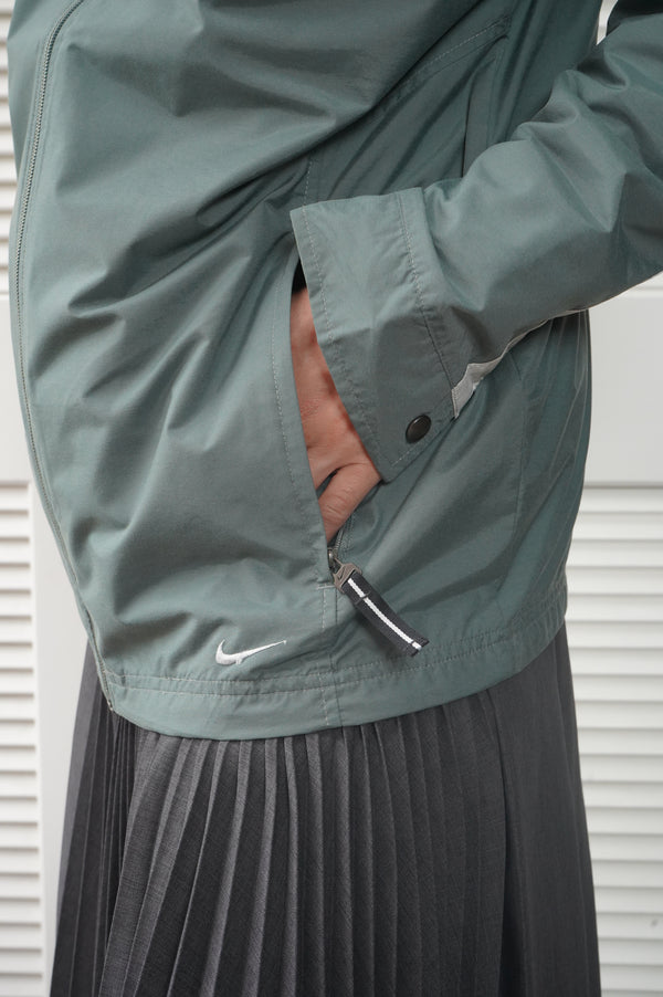 "NIKE" -Line Design Zip Jacket-