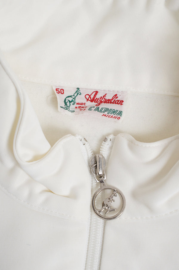 80's "Australian by L'ALPINA" -Detachable Sleeves Track Jacket-