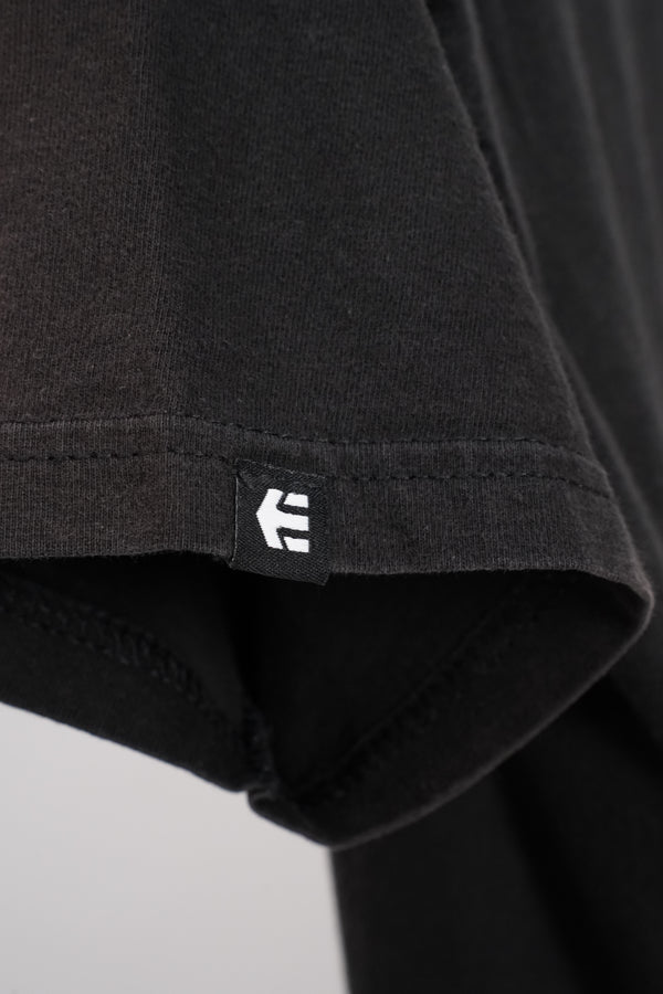 "etnies" -Check Logo Printed S/S Tee-