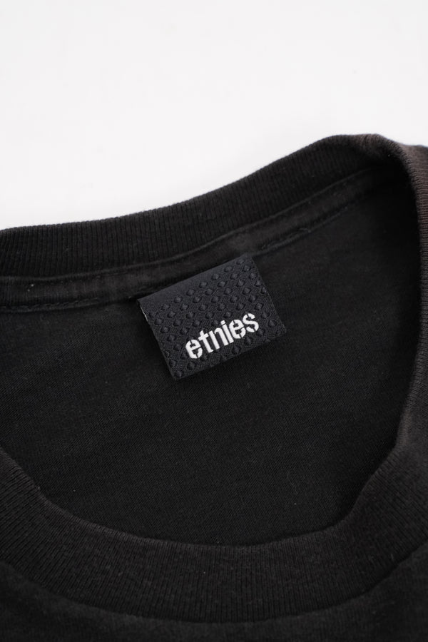 "etnies" -Check Logo Printed S/S Tee-