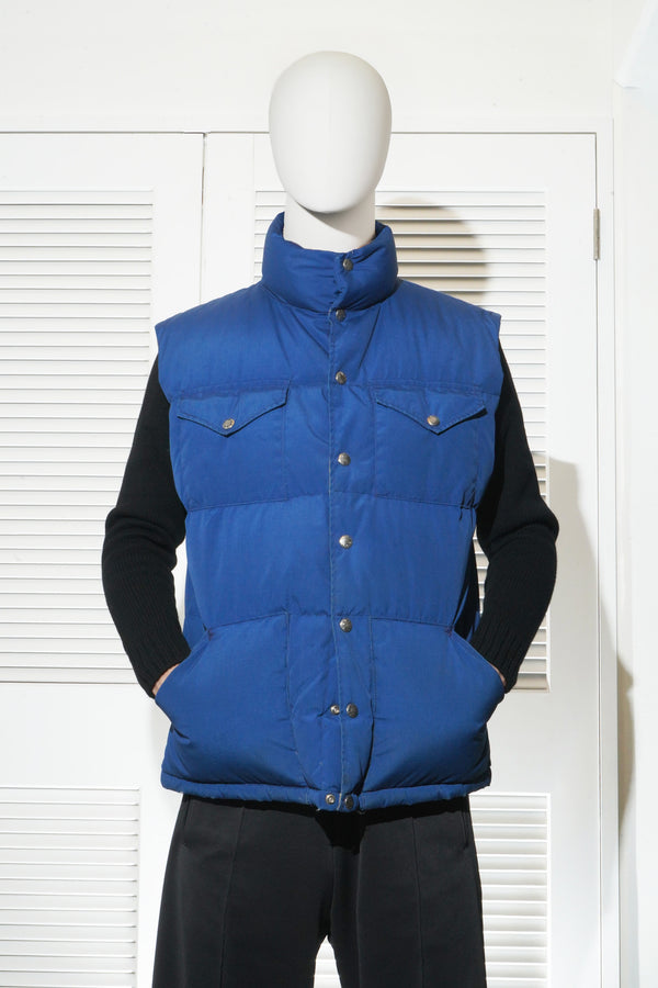 70's "THE NORTH FACE" -Down Vest-