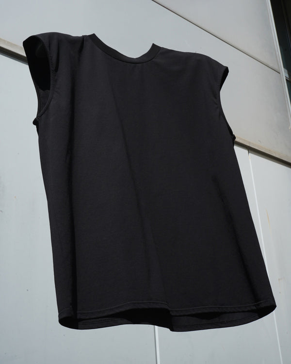 "AGENT" -Sleeveless Top-