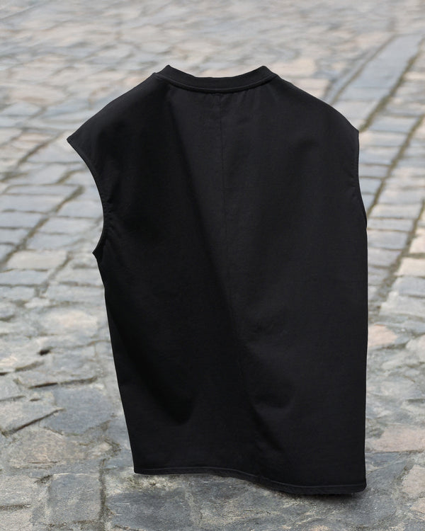 "AGENT" -Sleeveless Top-