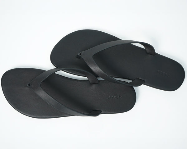 "PHANTOM" -Leather Flip Flop-