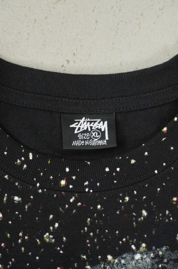 "STUSSY × Madlib" -"Blackstar" Printed S/S Tee-