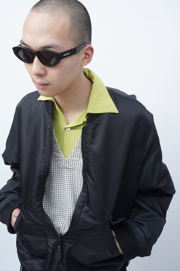 50's "MARLBORO" -Fake Layered Rayon Shirt-
