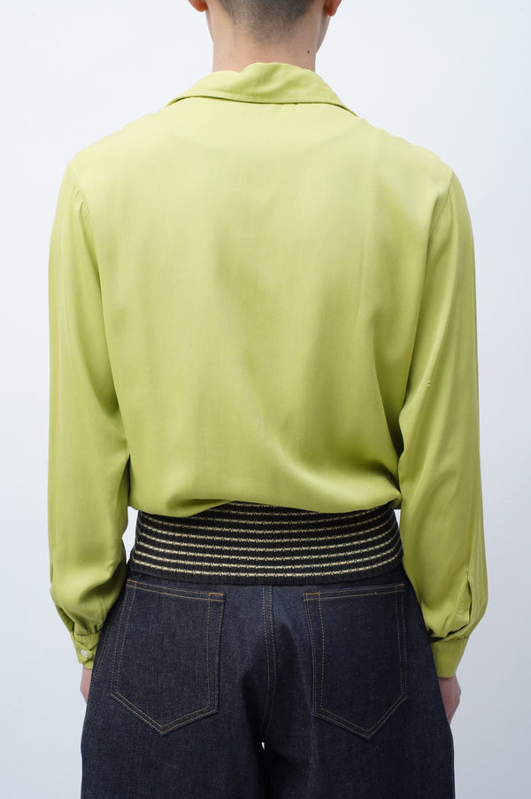 50's "MARLBORO" -Fake Layered Rayon Shirt-