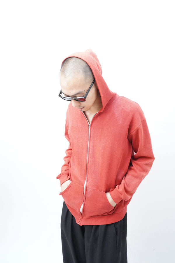 70's "UNKNOWN" -Sweat Zip Parka-