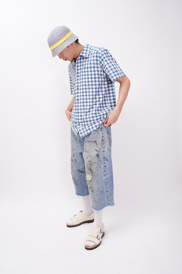 "PATAGONIA" -Cotton Gingham Check S/S Shirt-