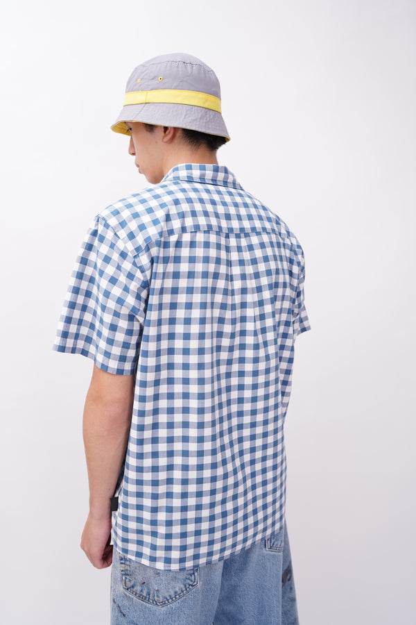 "PATAGONIA" -Cotton Gingham Check S/S Shirt-