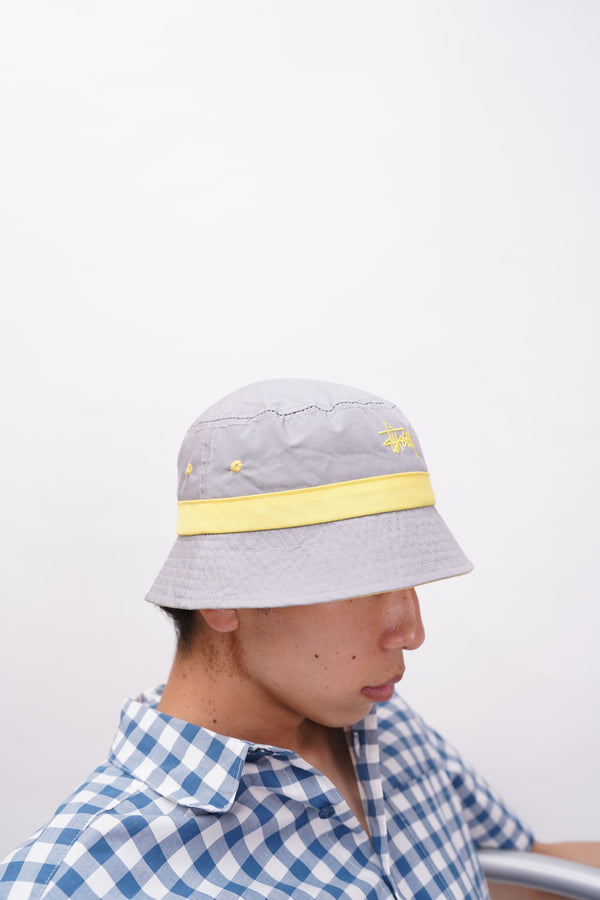 90's "Stussy" -Cotton Bucket Hat-