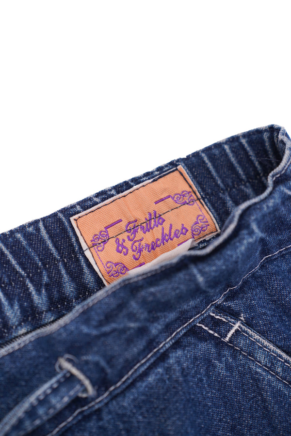 "FRITTS FRECKLES" -Denim Cargo Skirt-