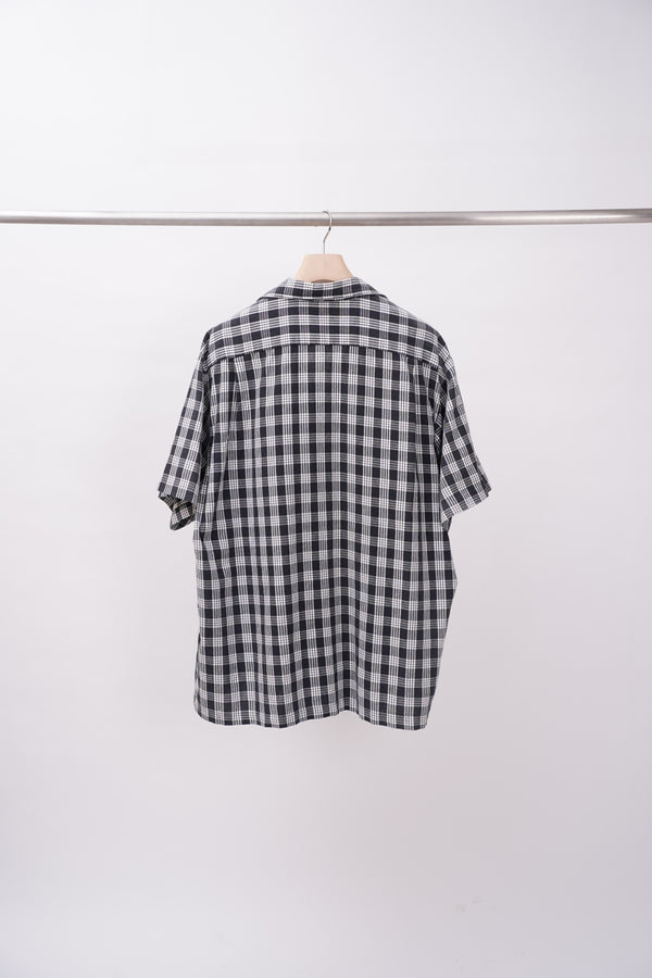 "hoku" -Cotton S/S Open Collar Shirt-