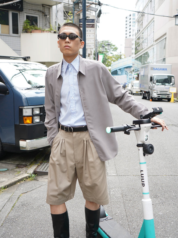-Ultrawidepleated Shorts-