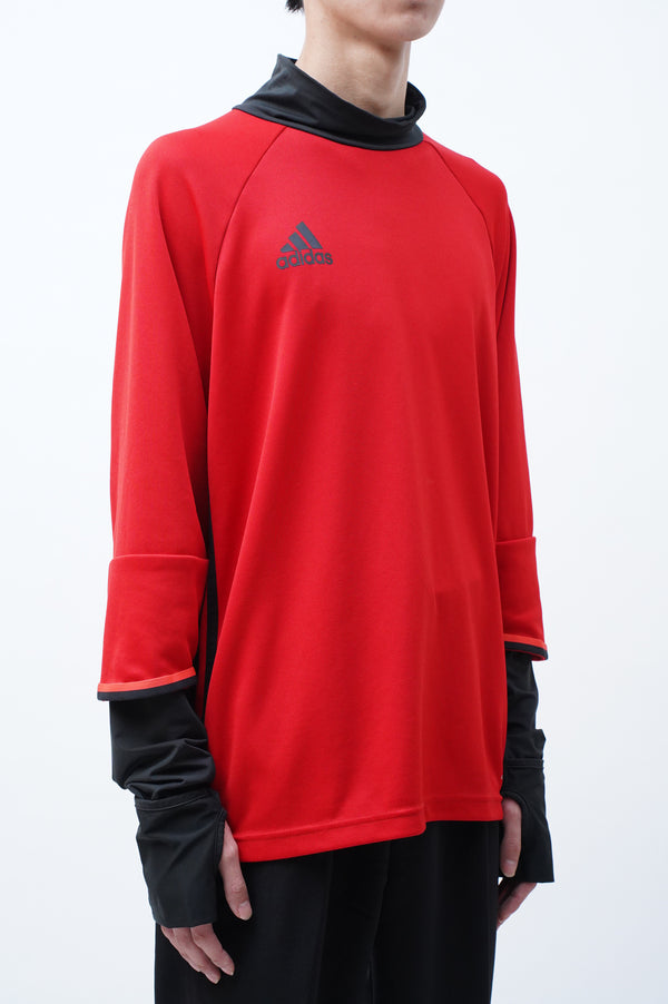 "adidas" -Layered Design Game L/S Tee-