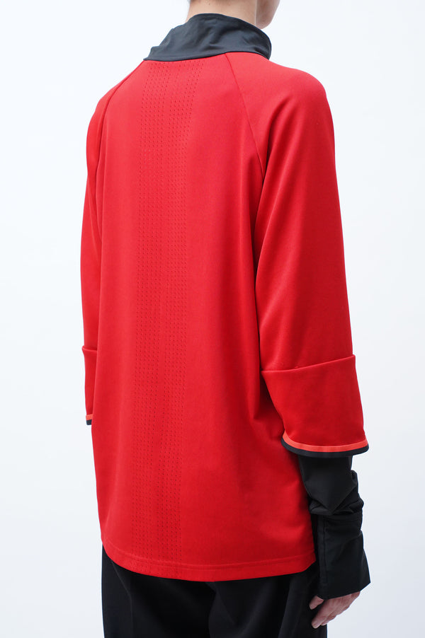 "adidas" -Layered Design Game L/S Tee-