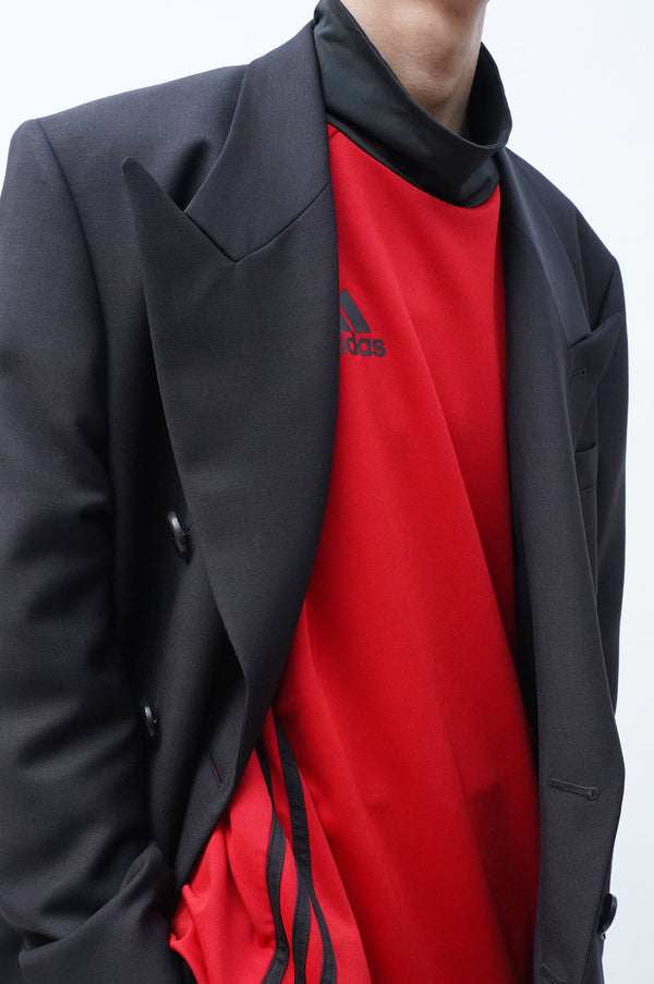 "adidas" -Layered Design Game L/S Tee-