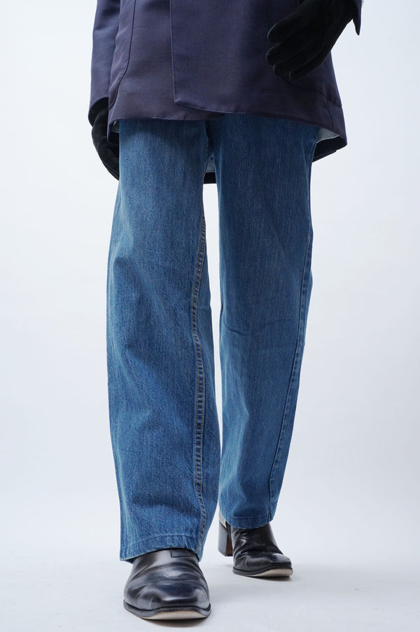 80's "Levi's" -"25035 0214" Straight Denim Pants-
