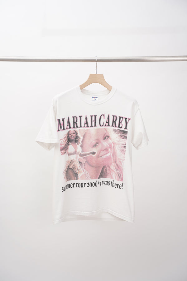 "JERZEES" -2006's "MARIAH CAREY" Printed Tee-