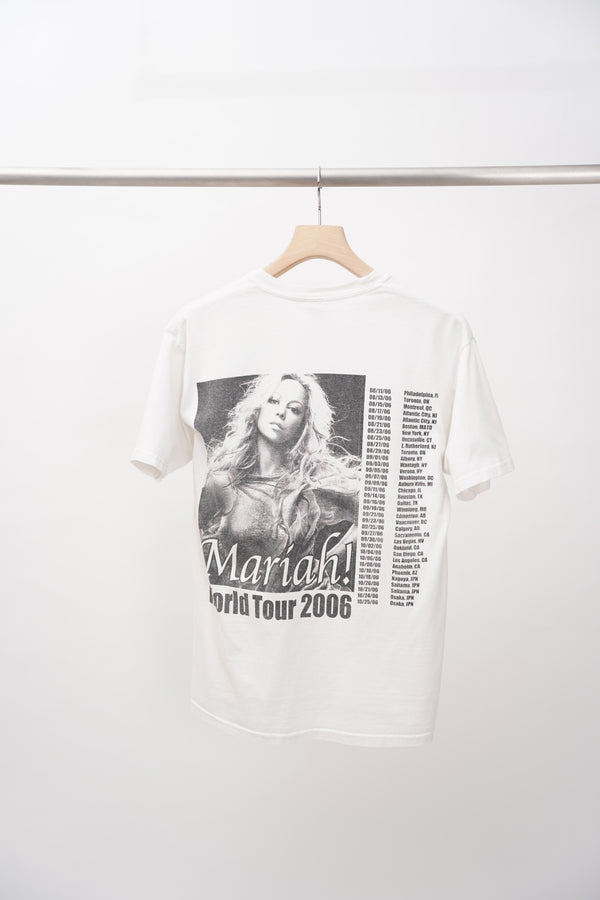 "JERZEES" -2006's "MARIAH CAREY" Printed Tee-