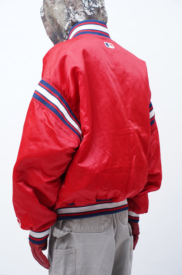 90's "STARTER" -Cleveland Indians Studium Jacket-