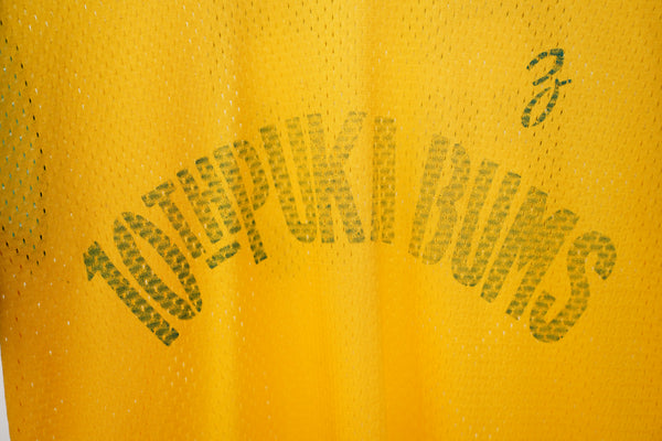 70's "RUSSELL ATHLETICS" -"10th Puka Bums" Nylon Mesh Tee-