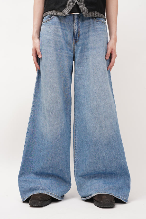 "Unknown" -"Denim Baggy Pants-