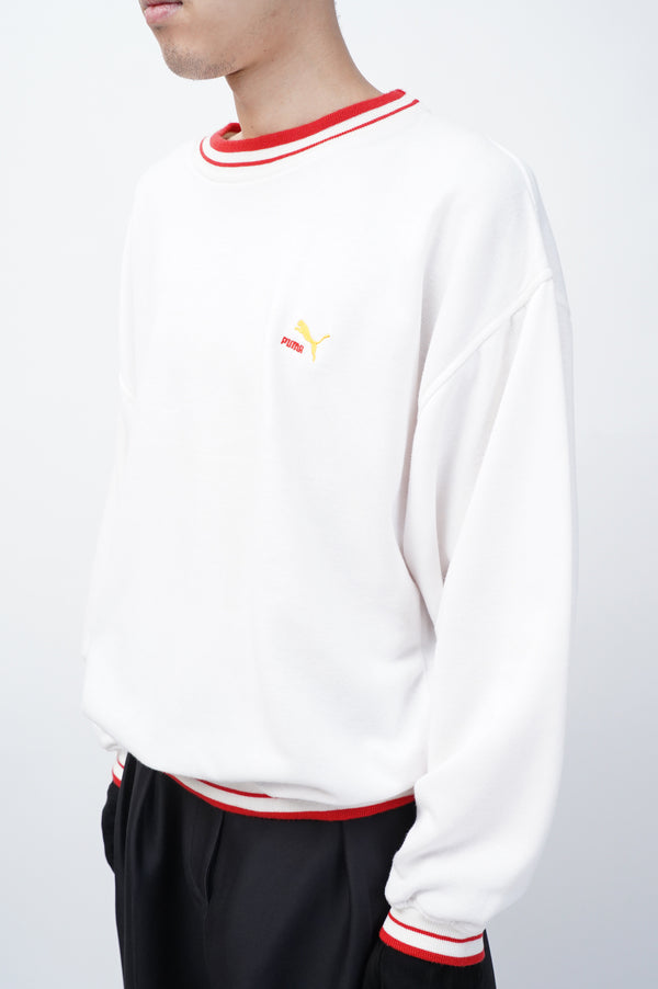 90's "PUMA" -Logo Embroidery Sweat-