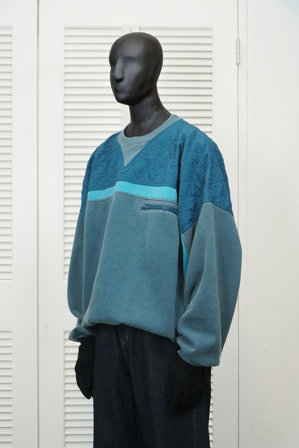 80's "PUMA" -Polyester/Cotton Switched C/N Sweat Shirts-