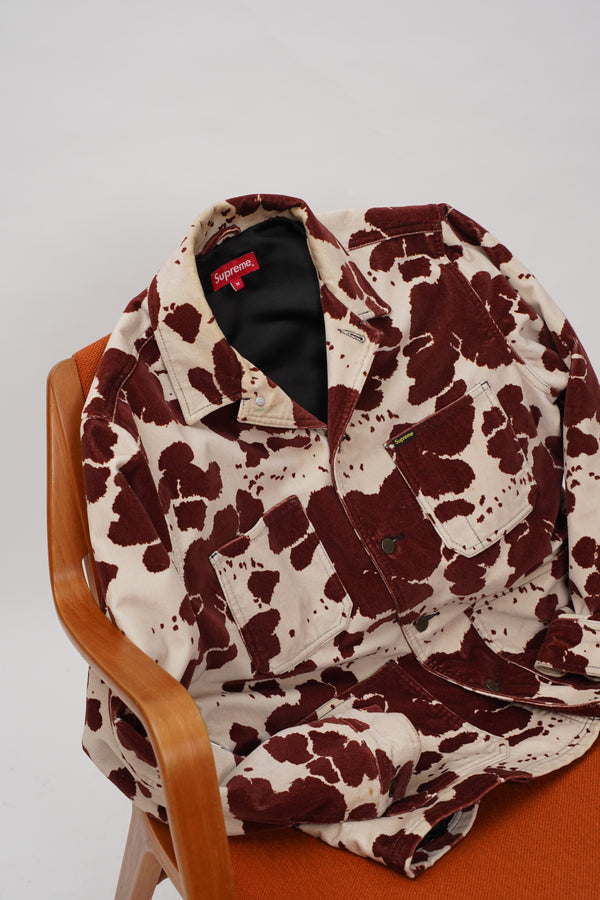 20ss "Supreme" -Velvet Chore Coat-