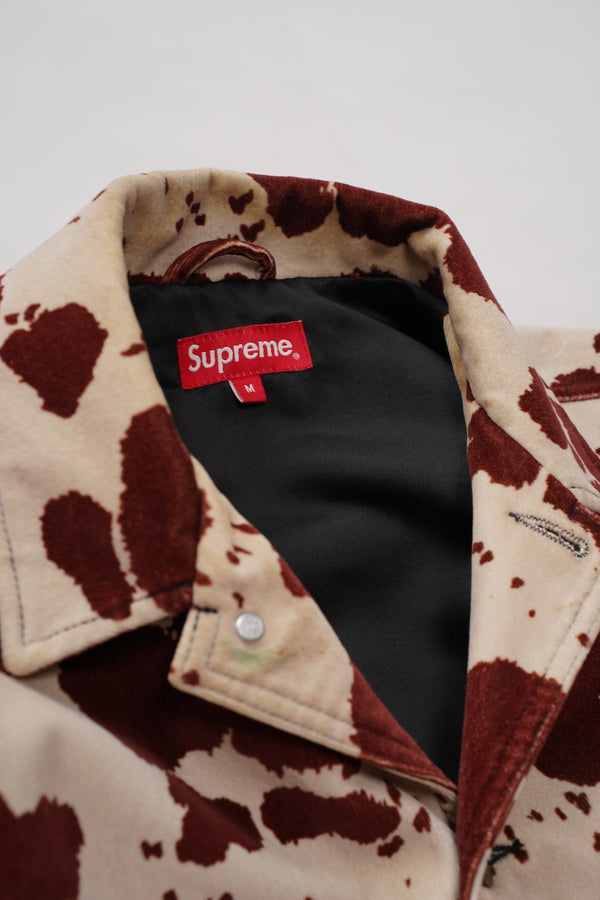 20ss "Supreme" -Velvet Chore Coat-