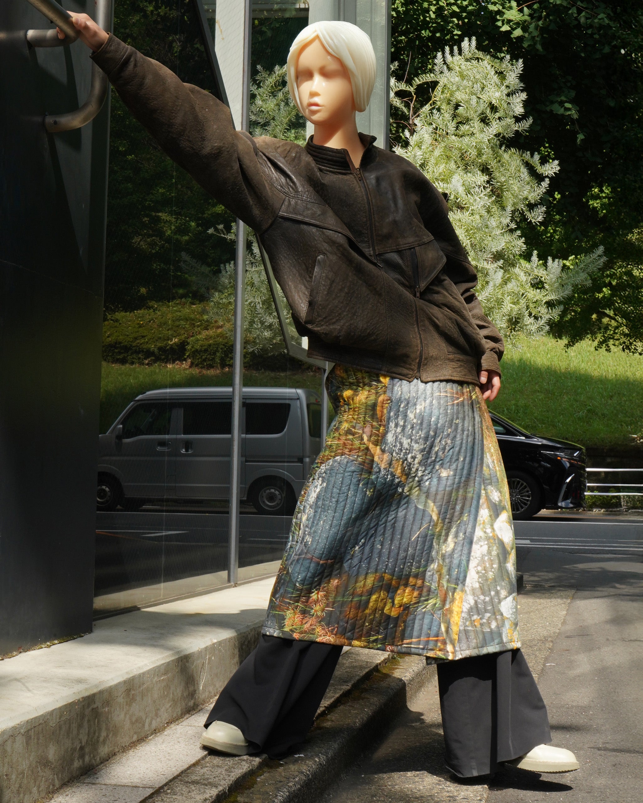 bless n° smlxl skirt ブレス cliche manhole Padded Skirt- – MANHOLE ONLINE STORE