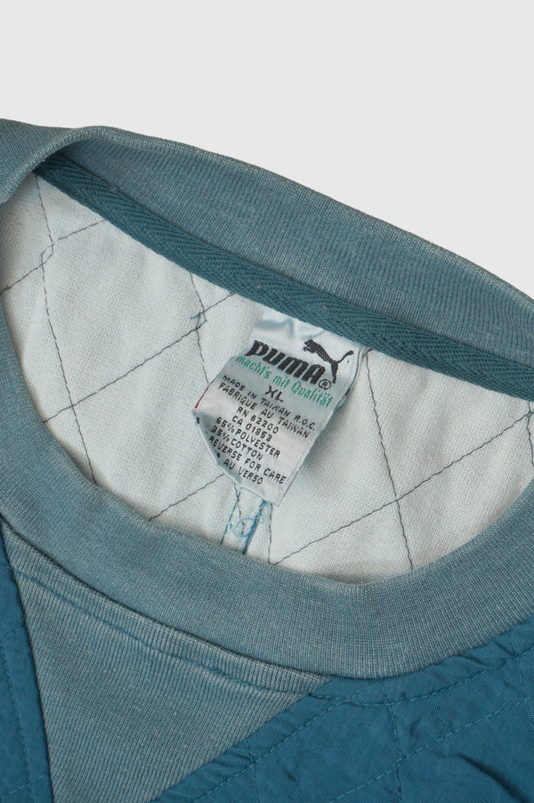 80's "PUMA" -Polyester/Cotton Switched C/N Sweat Shirts-