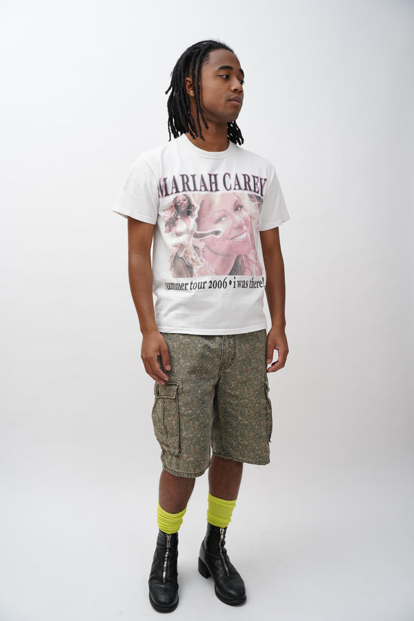 "JERZEES" -2006's "MARIAH CAREY" Printed Tee-