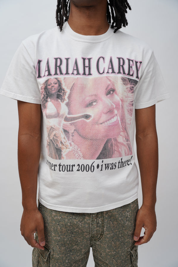 "JERZEES" -2006's "MARIAH CAREY" Printed Tee-