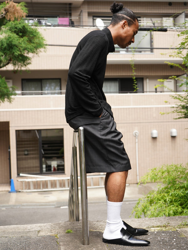 -Ultrawidepleated Shorts-