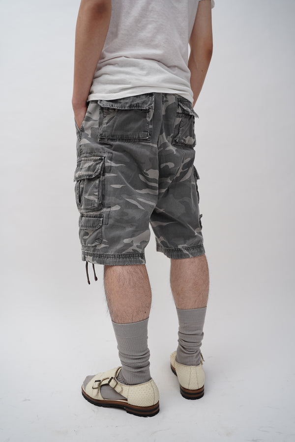 "Lee" -Camouflage Cargo Shorts-