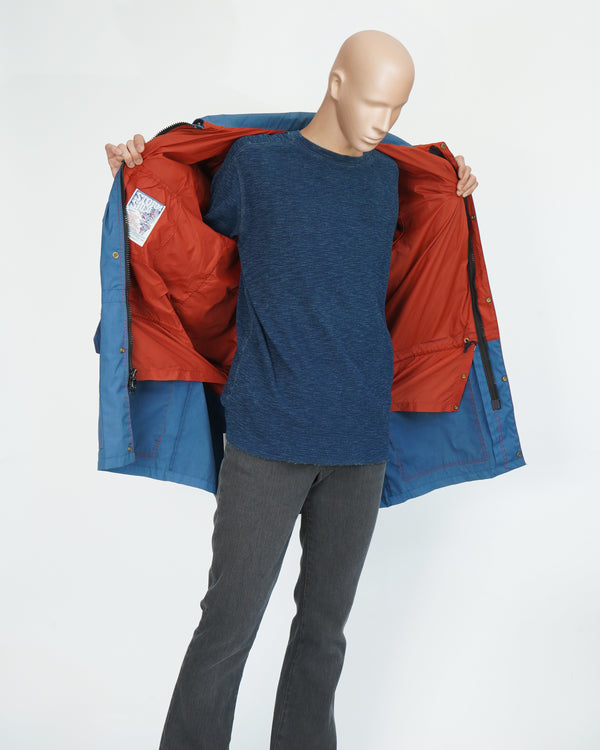 80's "EDDIE BAUER" -Poly/Cotton Coat-