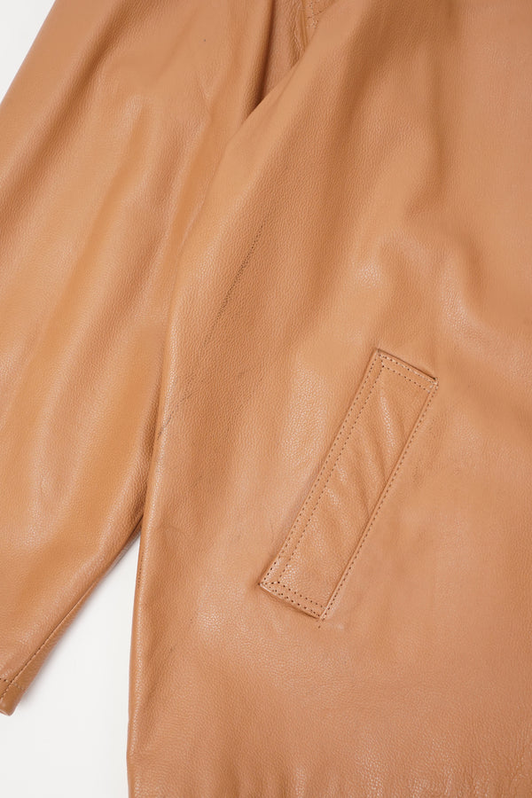 "Unknown" -Leather Car Coat-